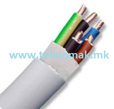 Kabel PGP 5x1.5mm²