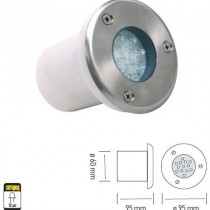 HL 940L 1,2W LED ( led 1,2W , 220V , 50 000 rab. casovi , IP67 , dlabocina- 95mm, sirina- 60mm )