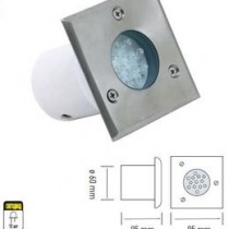 HL 941L 1,2W LED ( led 1,2W , 220V , 50 000 rab. casovi , IP67 , dlabocina- 95mm, sirina- 60mm )