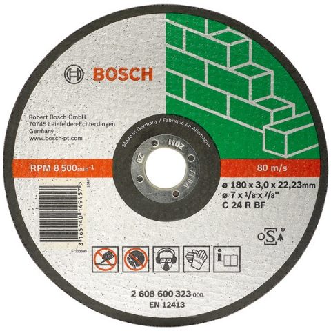 Brusen kamen za beton BOSCH ( Fi 115mm ; 125mm ; 150mm ; 180mm ; 230mm )