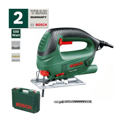 Ubodna pila PST 650 CT BOSCH ( mok.500W , secene na drvo 65mm , secene na aluminum 10mm . secene na celik 4mm , tezina 1,6kg , plasticen kufer , garancija 2god. )